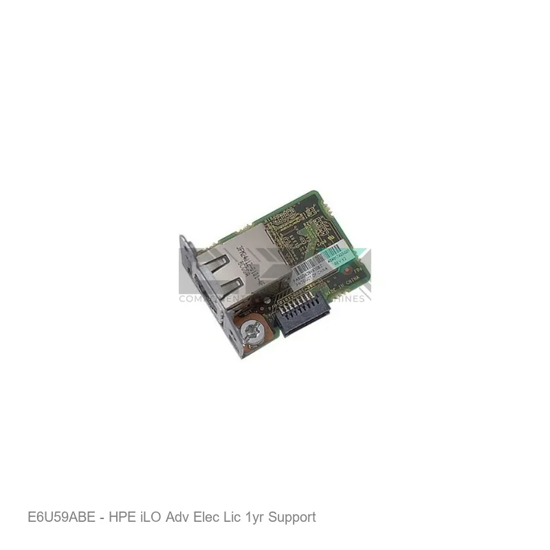 HPE iLO Adv Elec Lic 1yr Support