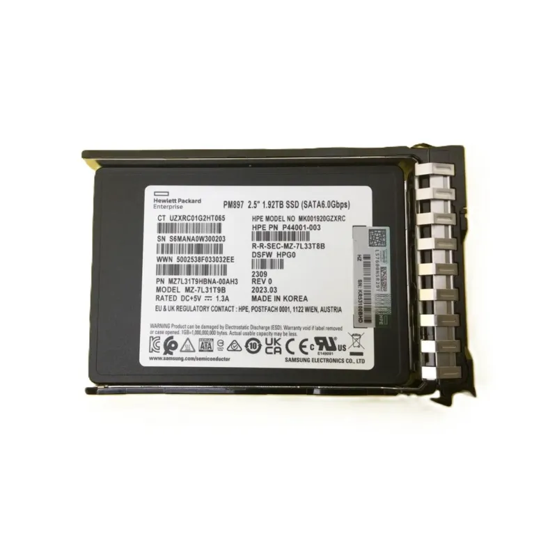 HPE 16TB SATA 7.2K LFF LP ISE MV HDD