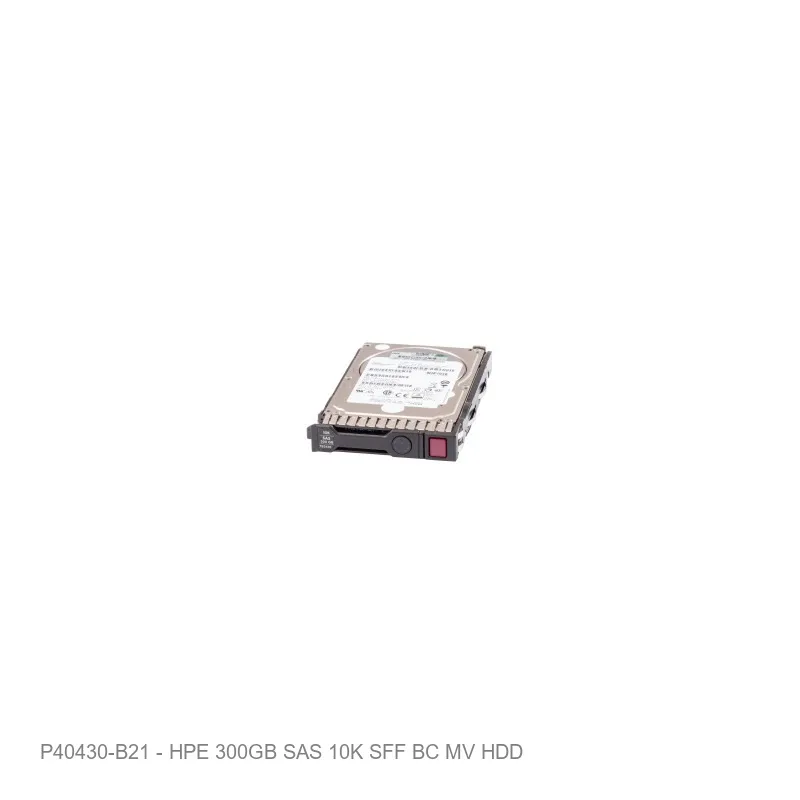 HPE 300GB SAS 10K SFF BC MV HDD