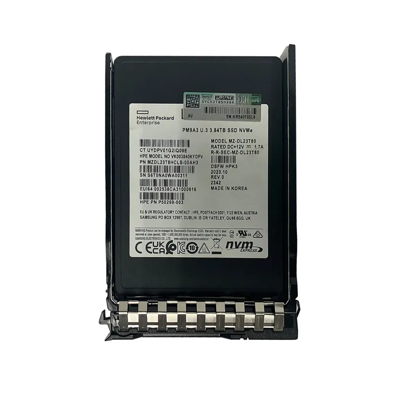 HPE 3.84TB SAS RI SFF BC VS MV SSD