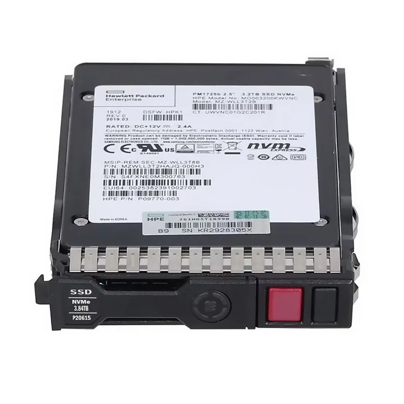 HPE 960GB SAS MU SFF BC VS MV SSD