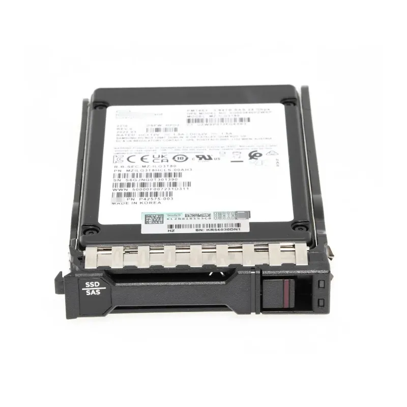 HPE 3.84TB SAS MU SFF BC VS MV SSD