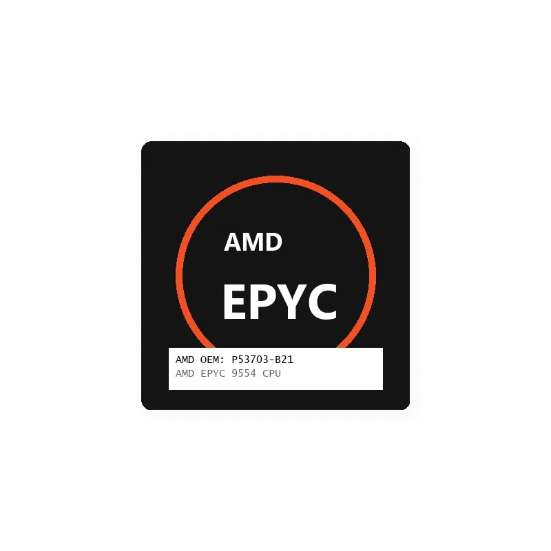AMD EPYC 9554P CPU for HPE