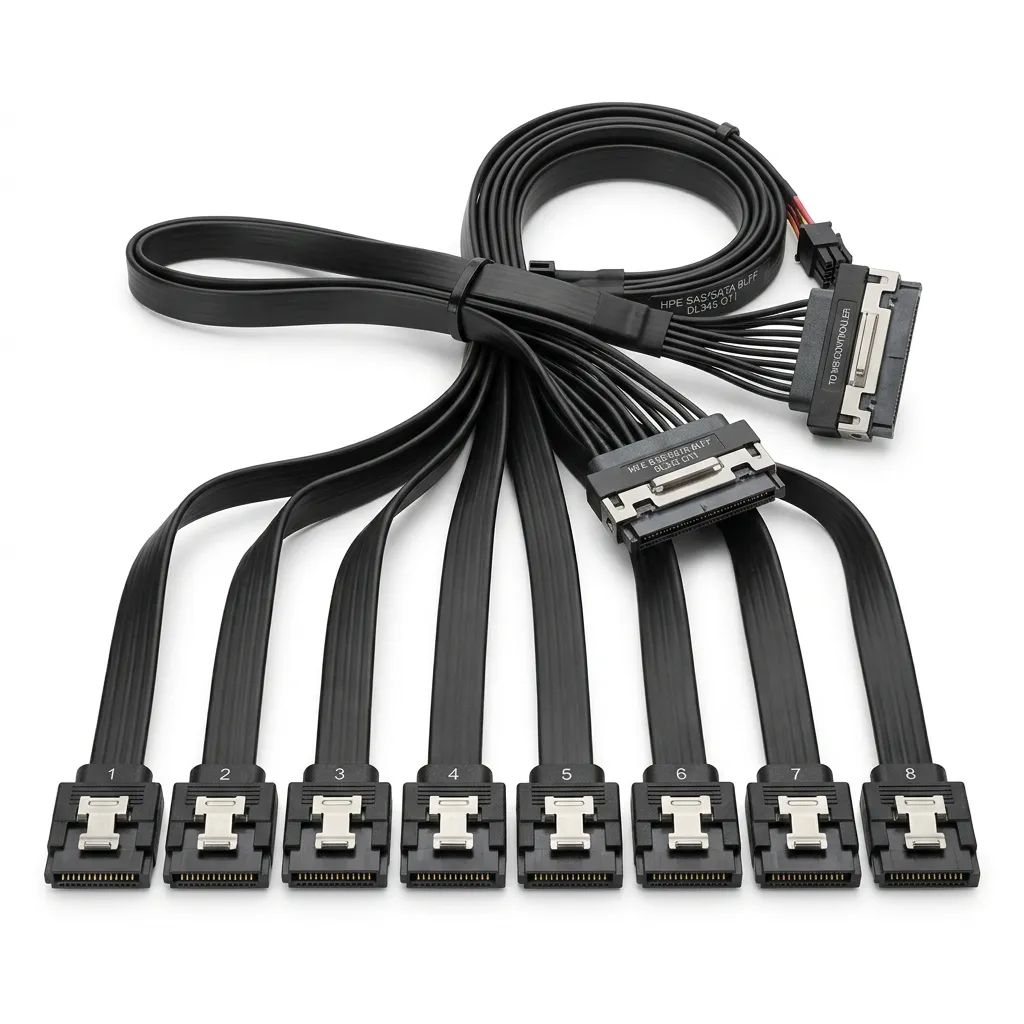 HPE DL345 G11 8LFF SAS/SATA Prim Cbl Kit