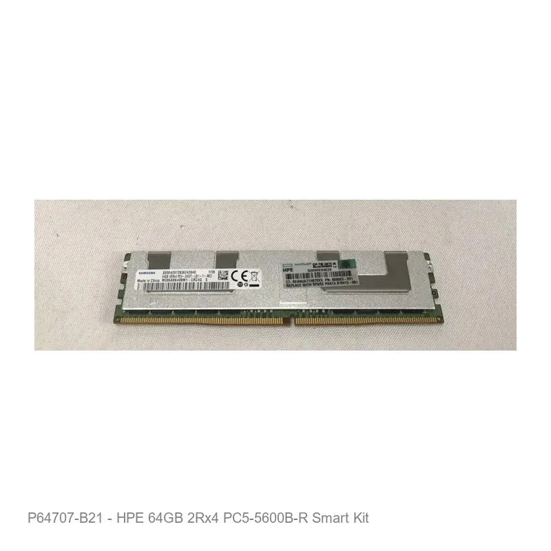 HPE 64GB 2Rx4 PC5-5600B-R Smart Kit