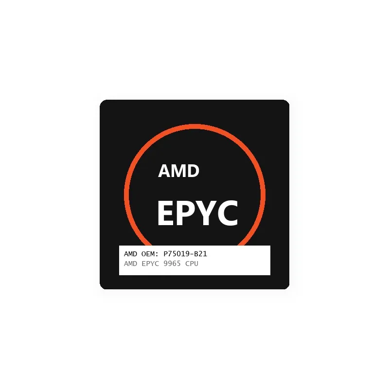 AMD EPYC 9965 CPU for HPE