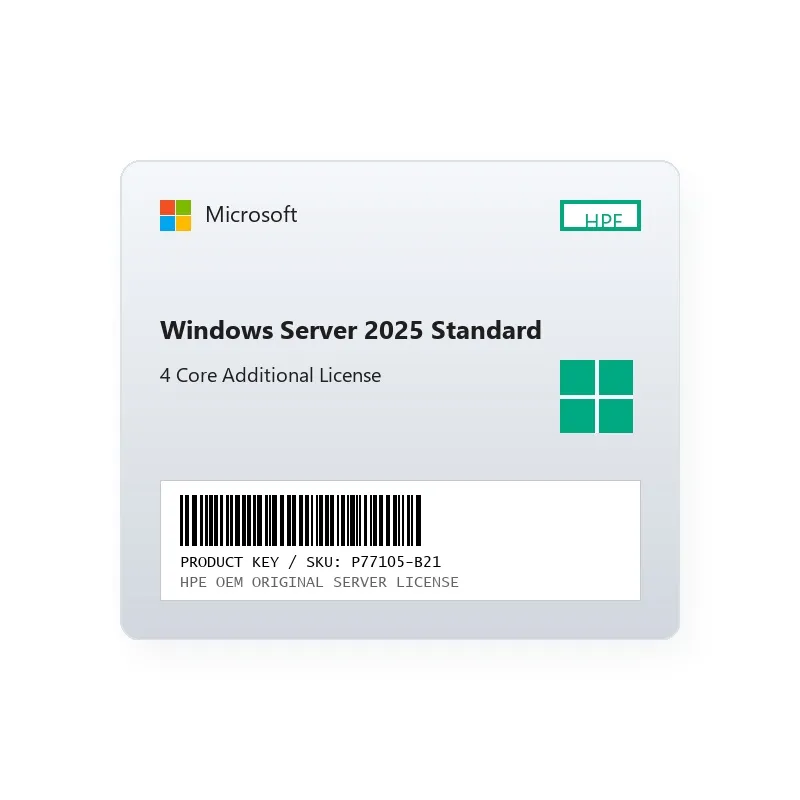 MS WS25 4C Std Add Lic WW SW