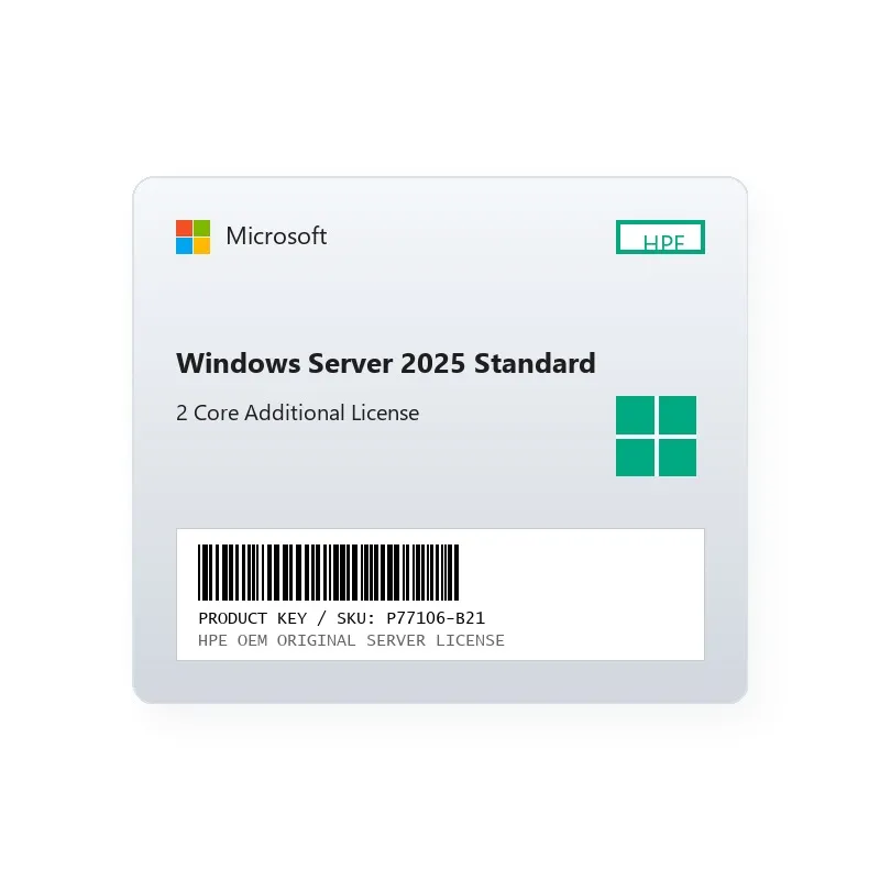 MS WS25 2C Std Add Lic WW SW