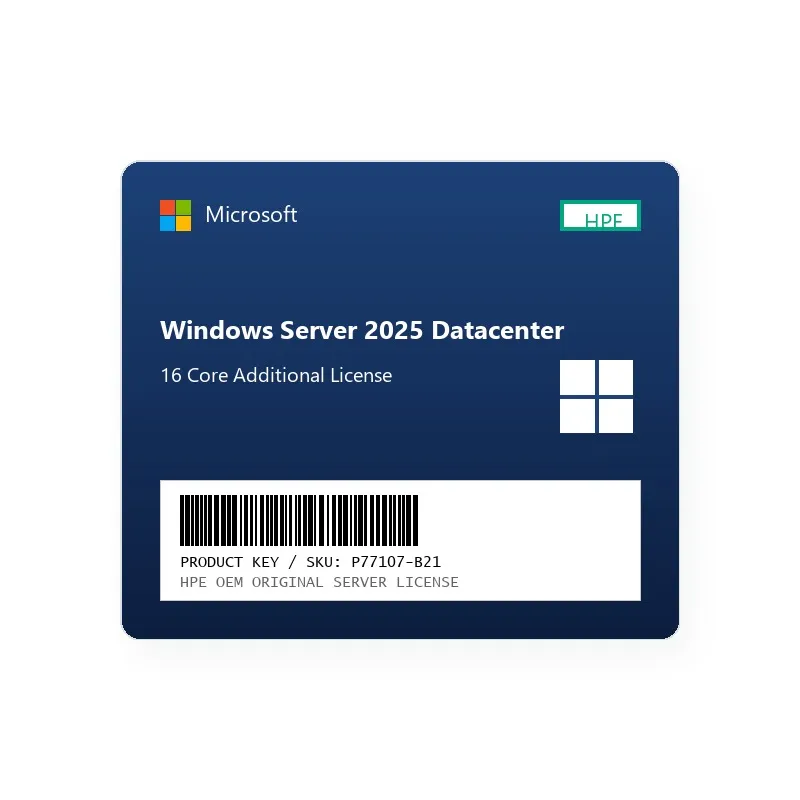MS WS25 16C DC Add Lic WW SW