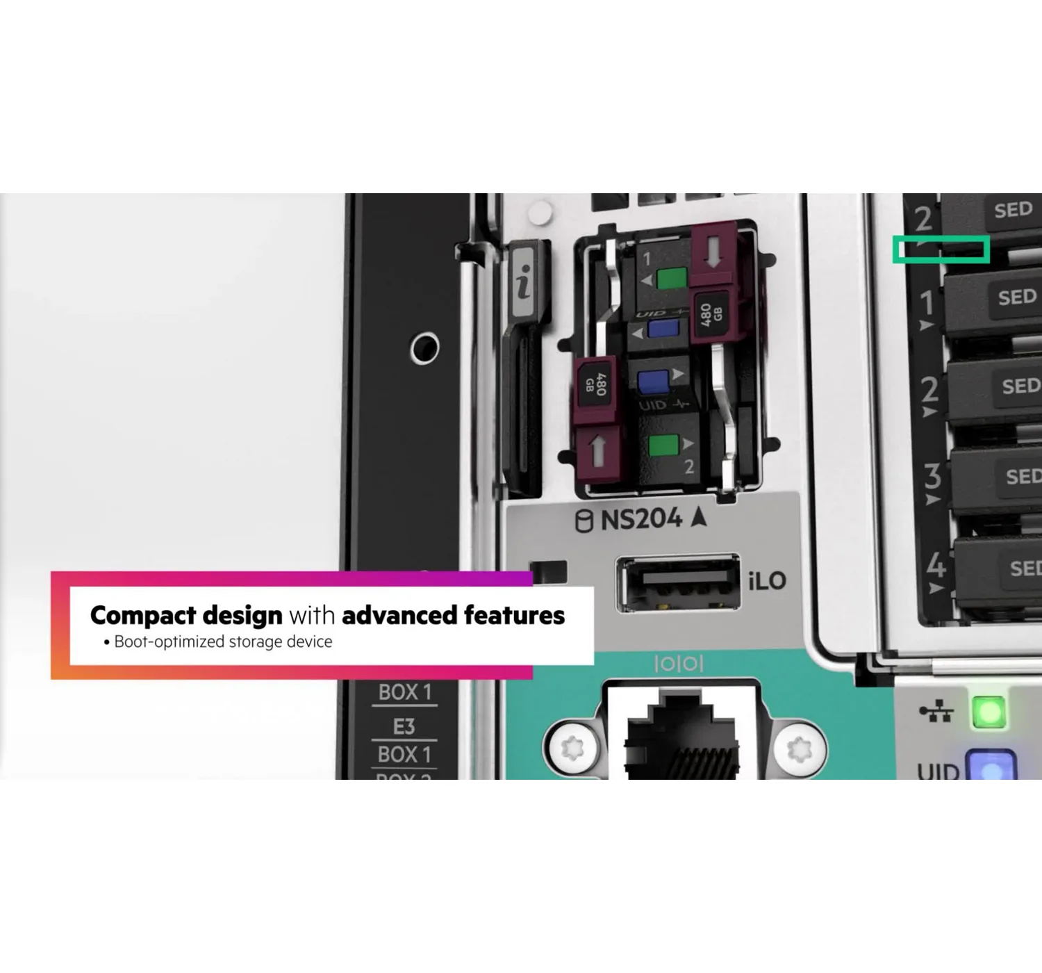 HPE DL145 G11 8024P 1P 2x16G 2SFF IN Svr — image 7