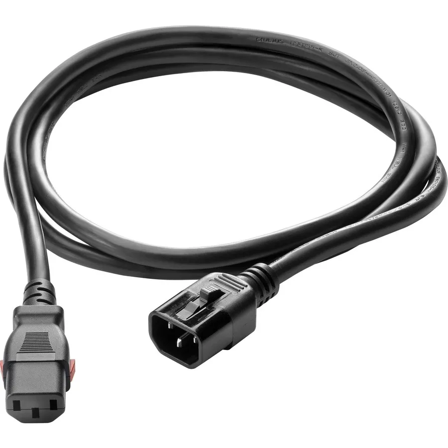 HPE C13/C14 WW 10A 2m Blk 6pc Lckng PC
